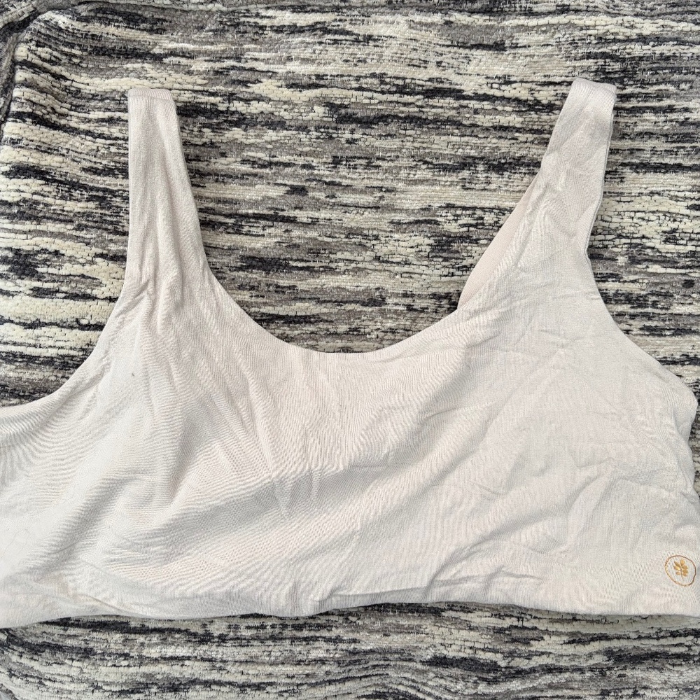 Indigo Luna Boxy Crop - Pearl